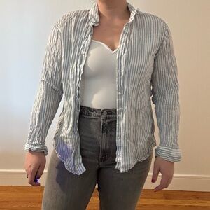 Linen Button Up Shirt